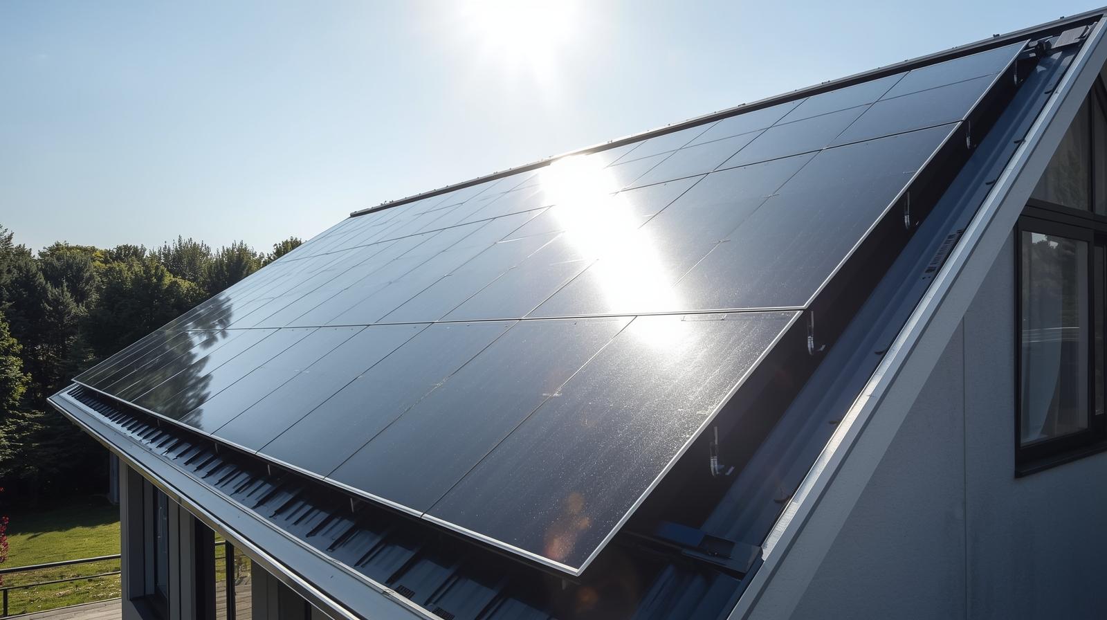 Einfamilienhaus mit Photovoltaikanlage