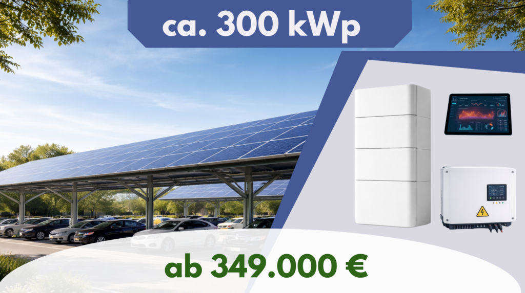 CarportMax – Solar-Carport für Parkplätze